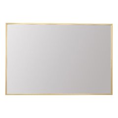 Aluminum Frame Rectangle Mirror 24x36 In Gold