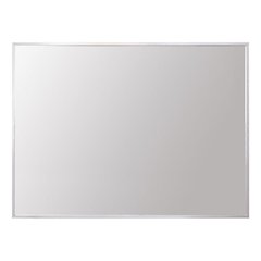 Aluminum Frame Rectangle Mirror 27x36 In Silver