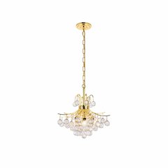 Toureg 6 light Gold Pendant Clear Royal Cut Crystal