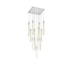 Weston 13 lights pendant in chrome