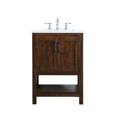 24 inch Single Bathroom Vanity in Espresso
