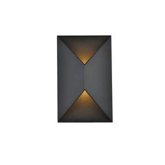 Raine Integrated LED wall sconce  in black