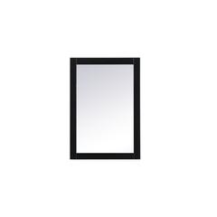 Cole vanity mirror 22 x 32 inch in black
