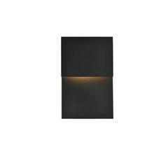 Raine Integrated LED wall sconce  in black