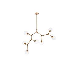 Cavoli 7 lights brass chandelier