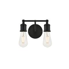 Serif 2 light black Wall Sconce