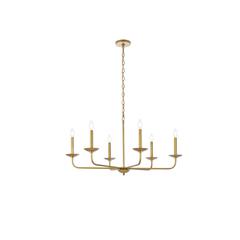 Cohen 36 inch pendant in brass