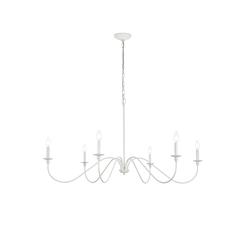 Rohan 48 inch chandelier in White