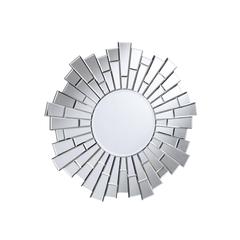 Modern 32 in. Contemporary Mirror in Clear