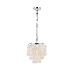 Selene 1 light Chrome Pendant