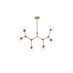 Cavoli 49 inch Chandelier in Brass
