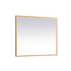 Pier 30x36 inch LED mirror with adjustable color temperature