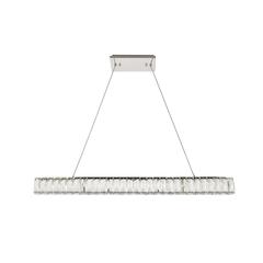 Monroe Integrated LED chip light Chrome Chandelier Clear Royal Cut Crystal