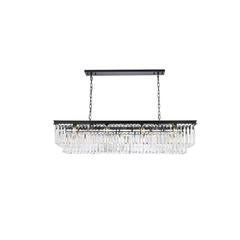 Sydney 12 light Matte Black Chandelier Clear Royal Cut Crystal