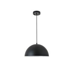 Forte 1 light black Pendant