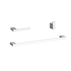 Sofia 3-Piece Bathroom Hardware Set in Chrome