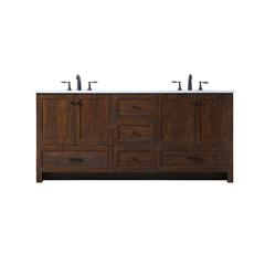 72 Inch Double Bathroom Vanity In Expresso