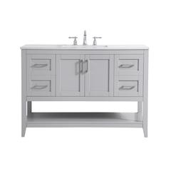 48 inch Single Bathroom Vanity in Grey