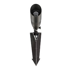 Outdoor 12V Cast Brass spot light 3 inch Wide x 8.5 inch High in Dark Bronze