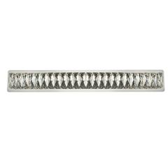 Monroe Integrated Led Chip Light Chrome Wall Sconce Clear Royal Cut Crystal