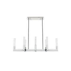 Noemi 42 inch Adjustable LED Pendant in Chrome