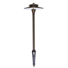 Outdoor Cast Brass Path light D:9" H:24"