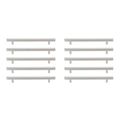 Dior 7-9/16" Center to Center Brushed Nickel Bar Pull Multipack (set of 10)