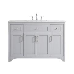 48 inch Single Bathroom Vanity in Grey