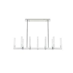 Noemi 54 inch Adjustable LED Pendant in Chrome