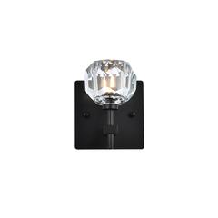 Graham 1 Light Wall Sconce in Black