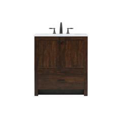 30 inch Single bathroom vanity in expresso