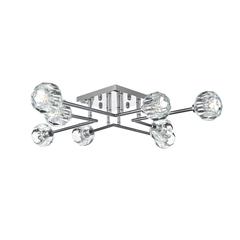 Eren 31 inch Flush Mount in Chrome