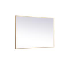 Pier 42x60 inch LED mirror with adjustable color temperature