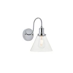 Histoire 1 light chrome Wall Sconce