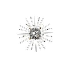 Sienna 18 Inch Crystal Rod Wall Sconce In Chrome