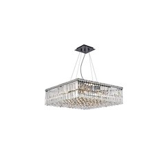 Maxime 24 Inch Black Chandelier