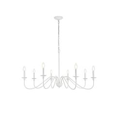 Rohan 42 inch chandelier in White
