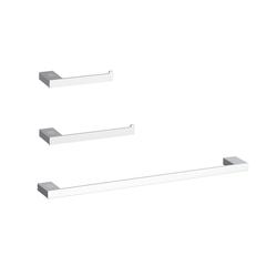 Sofia 3-Piece Bathroom Hardware Set in Chrome