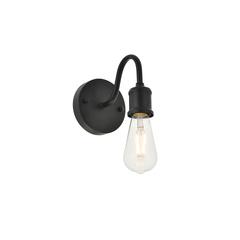 Serif 1 light black Wall Sconce
