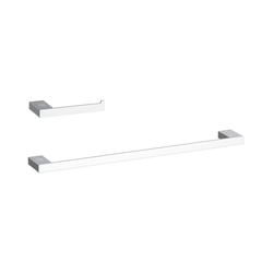 Sofia 2-Piece Bathroom Hardware Set in Chrome
