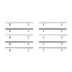 Quinn 5" Center to Center Brushed Nickel Bar Pull Multipack (set of 10)