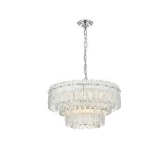 Emilia 21 inch Pendant Light in Chrome