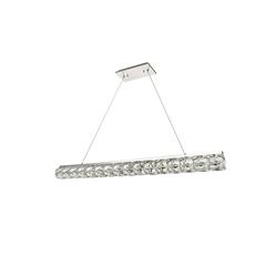 Valetta Integrated LED chip light Chrome Chandelier Clear Royal Cut Crystal