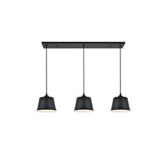Nota 3 light black Pendant