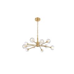 Graham 10 Light Pendant in Gold