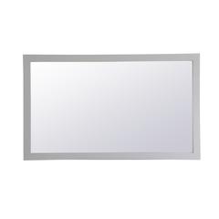 Aqua rectangle vanity mirror 60 inch in Grey