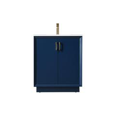 30 Inch SIngle Bathroom Vanity In Blue