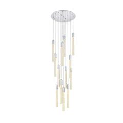 Weston 13 lights pendant in chrome
