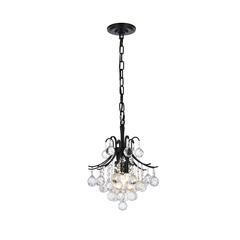 Toureg 12 inch black pendant