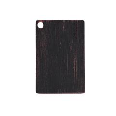 Metal Finish sample in dark bronze